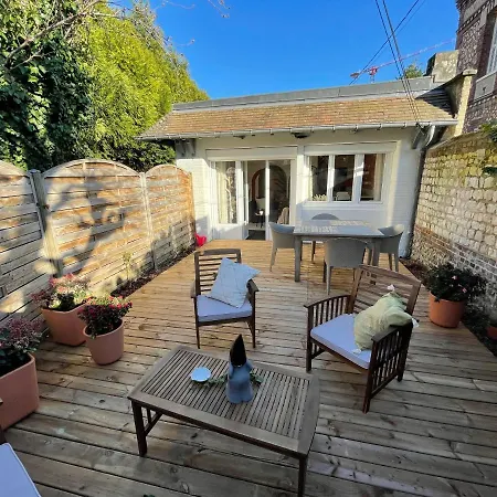 דירה Le 102, Maison Avec Terrasse Et Parking Gare De רואן