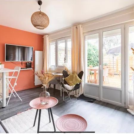 Le 102, Maison Avec Terrasse Et Parking Gare De דירה