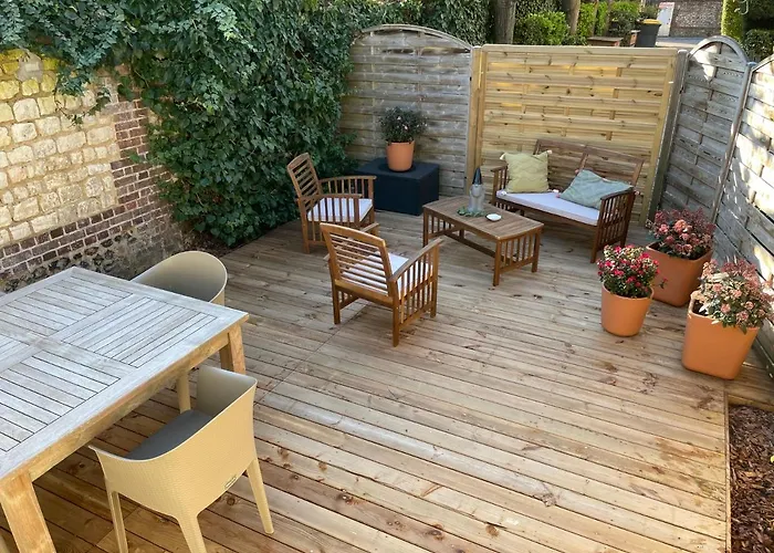 Le 102, Maison Avec Terrasse Et Parking Gare De * روان