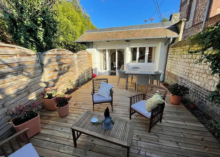 شقة Le 102, Maison Avec Terrasse Et Parking Gare De روان